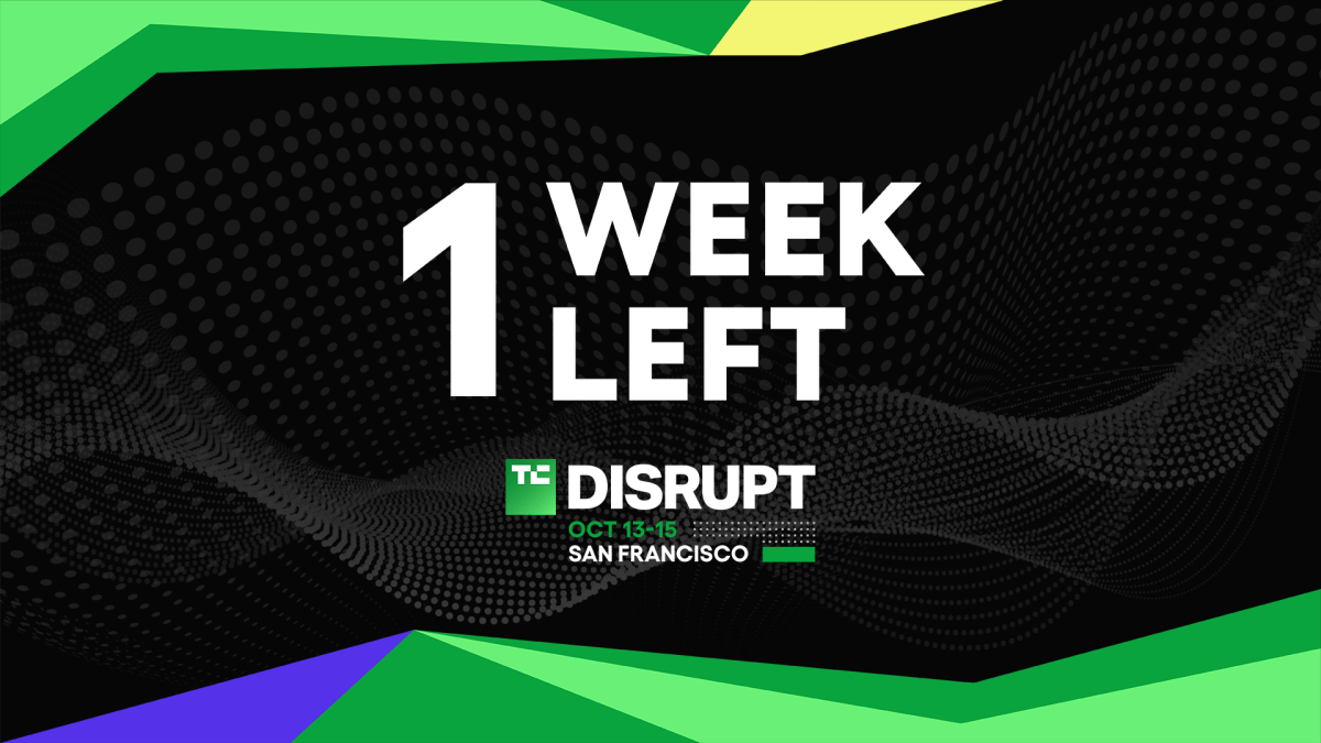 TechCrunch Disrupt 2026 초이자 레이트 티켓 판매가 한 주 남았습니다! (진짜, 그렇게 빨리 끝날 거예요) - TechCrunch, Disrupt 관련 이미지